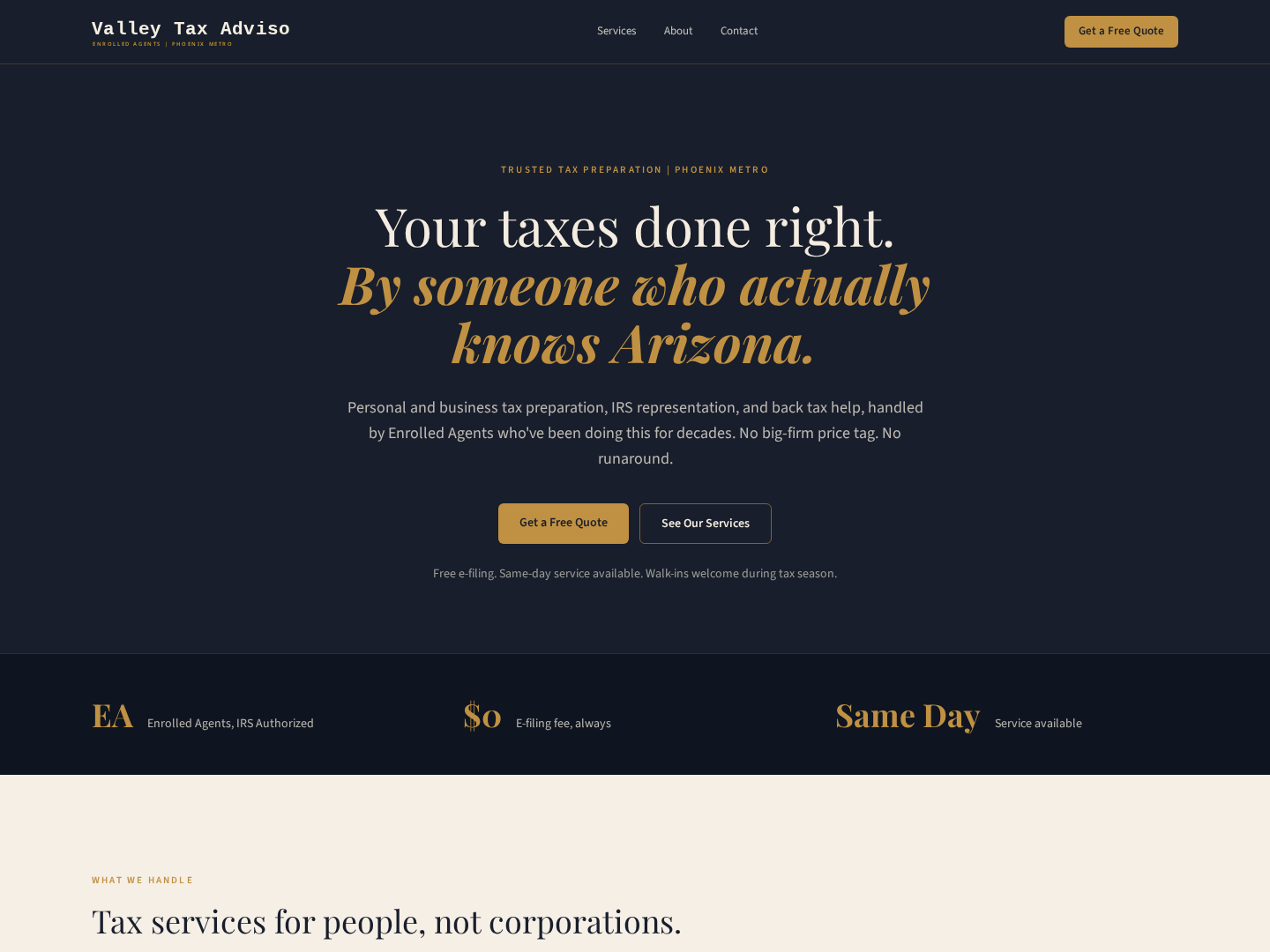Valley Tax Advisors